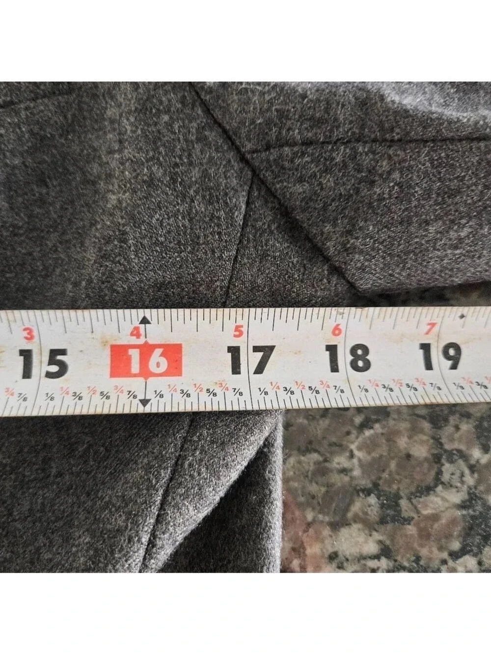 Christian Dior Gray Wool Blazer with Gold Buttons Size 12 Luxury Tailored Jackt